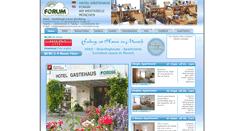 Desktop Screenshot of gaestehausimforum.com